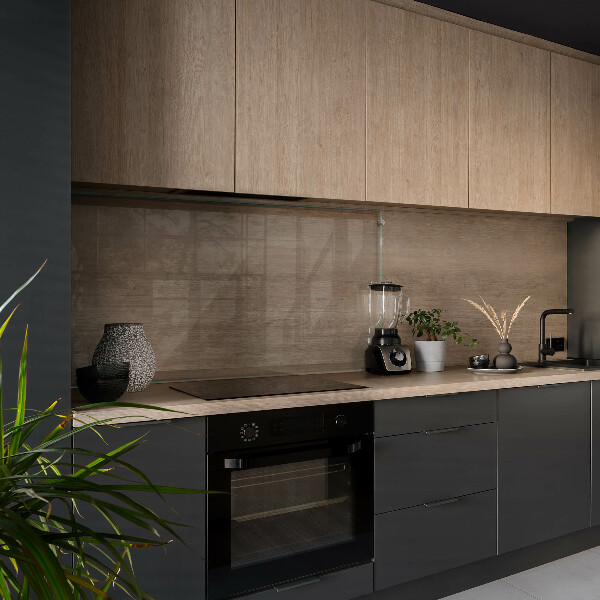 Konyhai üveg fali panel átlátszó 140x70 cm