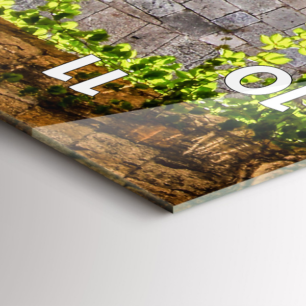 Téglalap alakú üvegóra Rodosz festői utcája