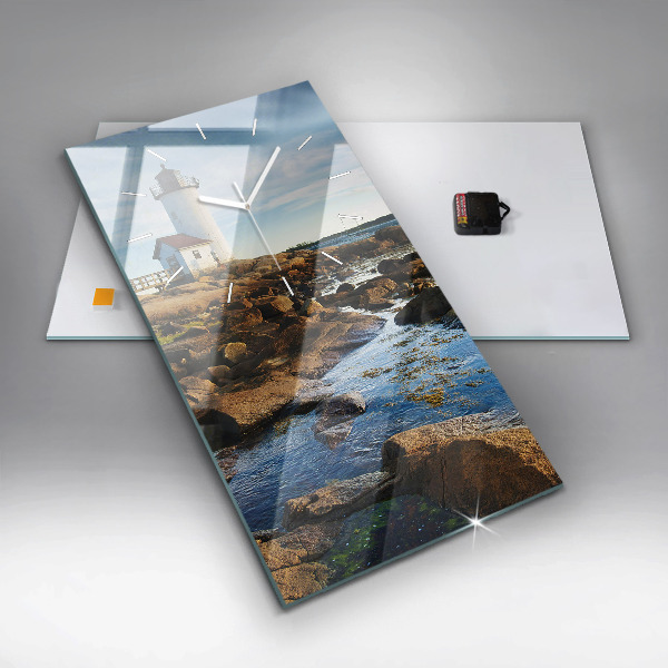 Téglalap alakú üvegóra Annisquam világítótorony