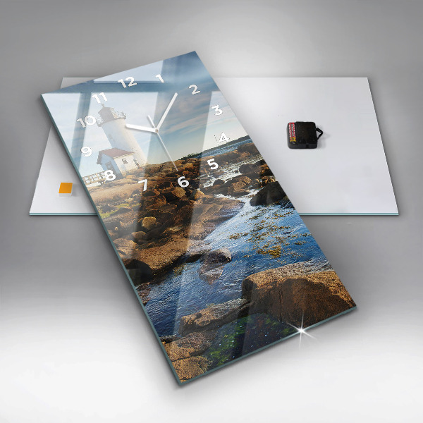 Téglalap alakú üvegóra Annisquam világítótorony