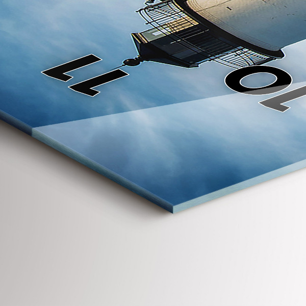 Téglalap alakú üvegóra Annisquam világítótorony