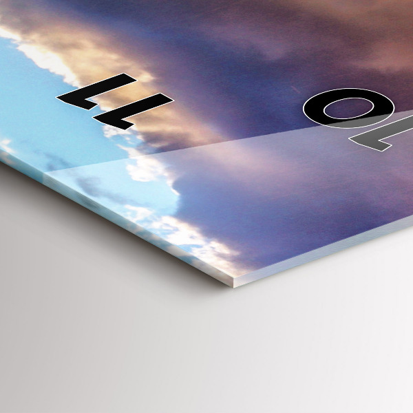 Téglalap alakú üvegóra Vízesés Izlandon