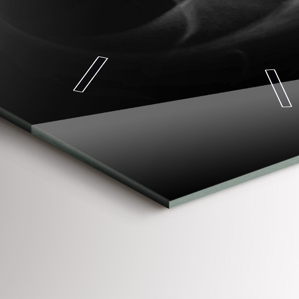 Téglalap alakú üvegóra Egy csésze kávét