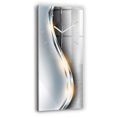 Téglalap alakú üvegóra Fém absztrakció