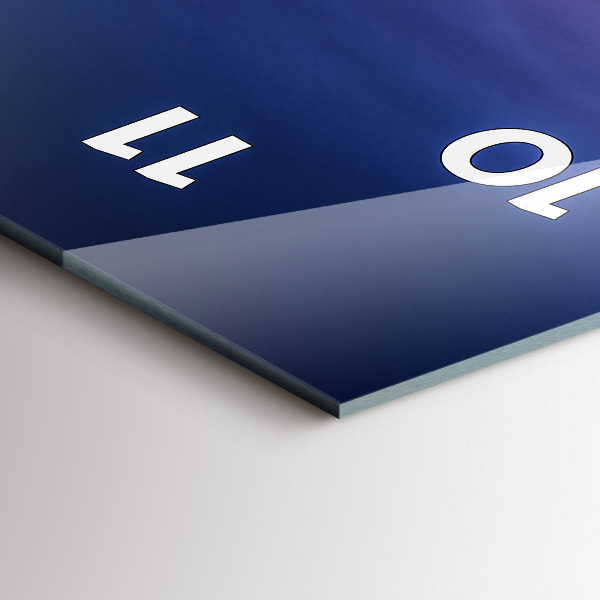 Téglalap alakú üvegóra New York és a naplemente