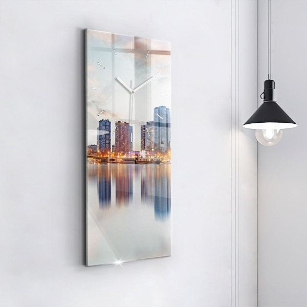 Téglalap alakú üvegóra Panoráma az Eiffel-toronnyal