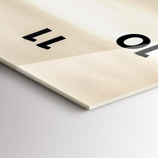 Téglalap alakú üvegóra Párizsi tájkép