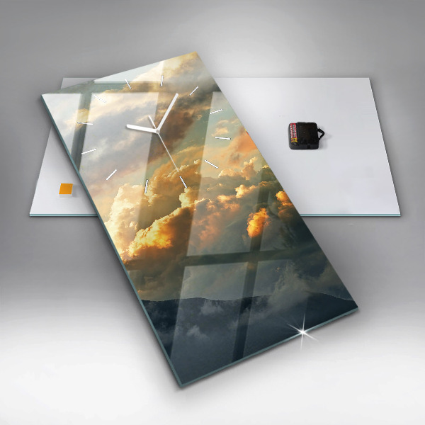 Téglalap alakú üvegóra Léggömb repülés a felhőkben