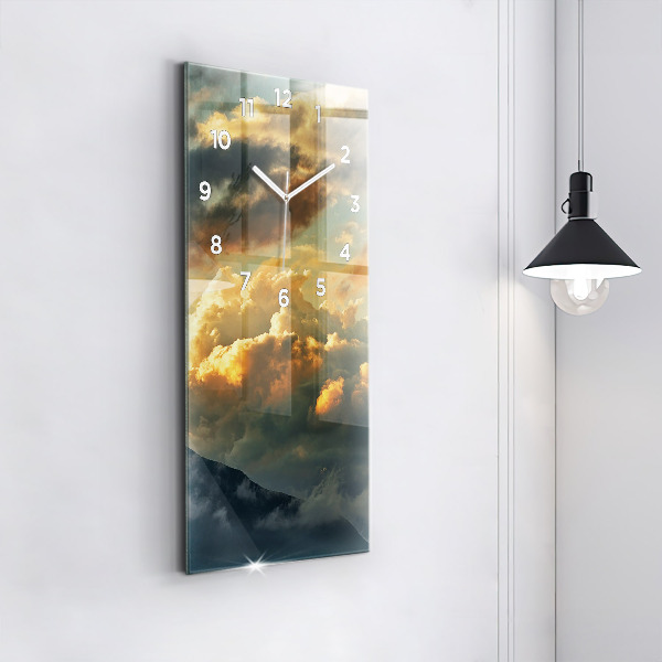 Téglalap alakú üvegóra Léggömb repülés a felhőkben