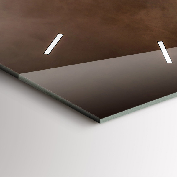 Téglalap alakú üvegóra Kávébab