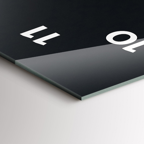 Téglalap alakú üvegóra Kávébab