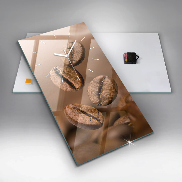 Téglalap alakú üvegóra Absztrakt színek