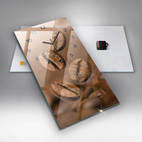 Téglalap alakú üvegóra Absztrakt színek