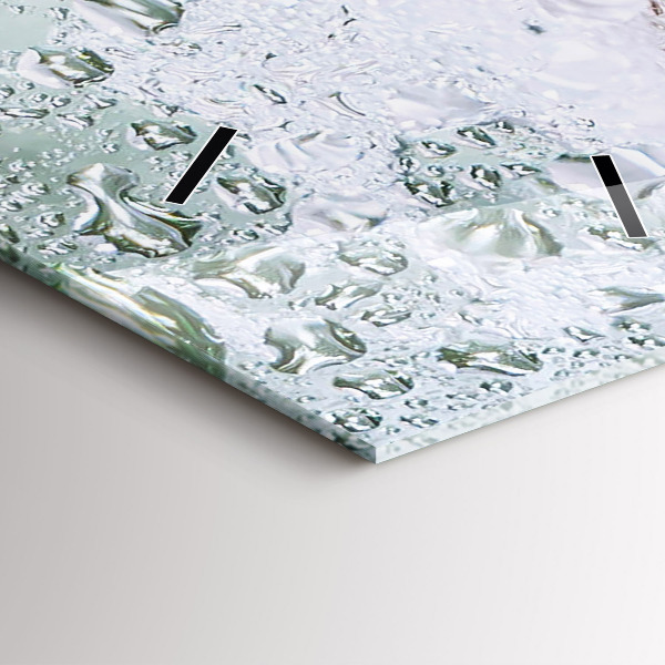 Téglalap alakú üvegóra Egy korsó sört