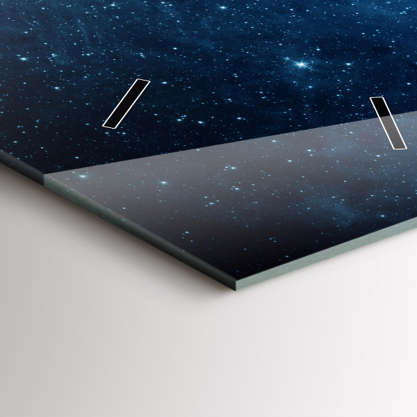 Téglalap alakú üvegóra Föld és galaxis – NASA