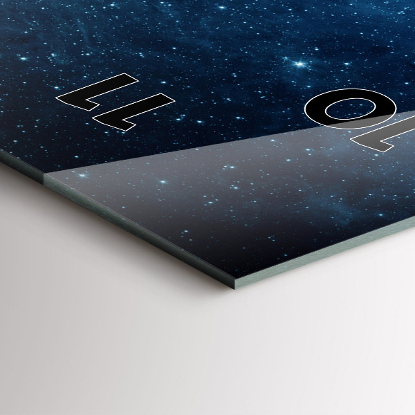 Téglalap alakú üvegóra Föld és galaxis – NASA