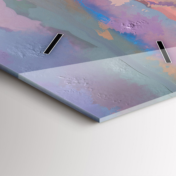 Téglalap alakú üvegóra Napraforgó mező