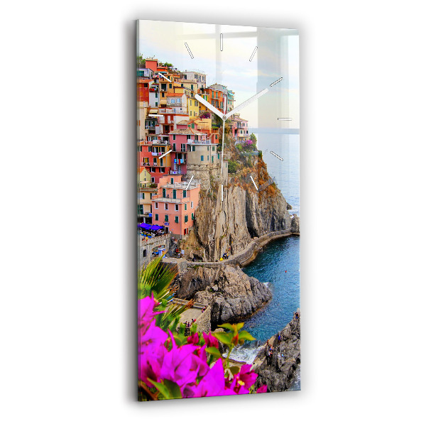 Téglalap alakú üvegóra Cinque Terre-part