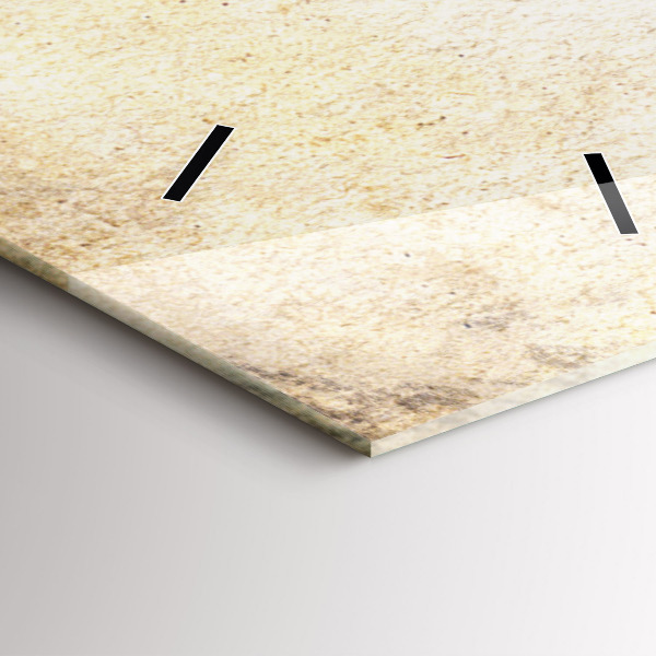 Téglalap alakú üvegóra Egy nő absztrakt portréja