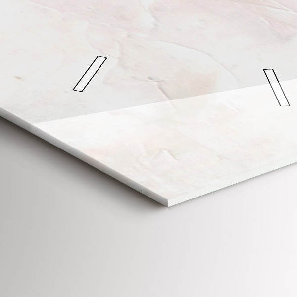 Téglalap alakú üvegóra Olajfestmény yacht tenger