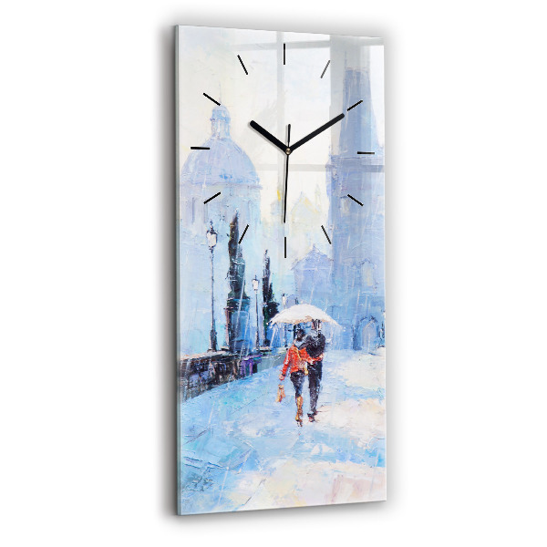 Téglalap alakú üvegóra Olaj művészet
