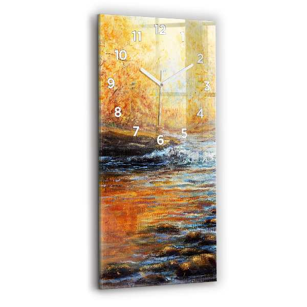 Téglalap alakú üvegóra Művészi művészet