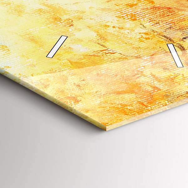 Téglalap alakú üvegóra Művészi művészet