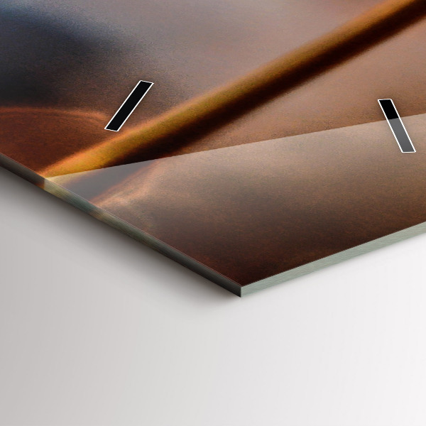 Téglalap alakú üvegóra Pitypang harmattal