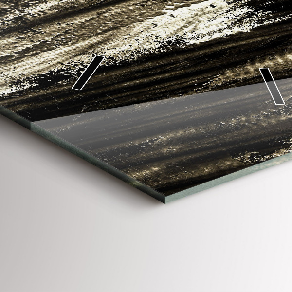 Téglalap alakú üvegóra Nő egy esős éjszakán