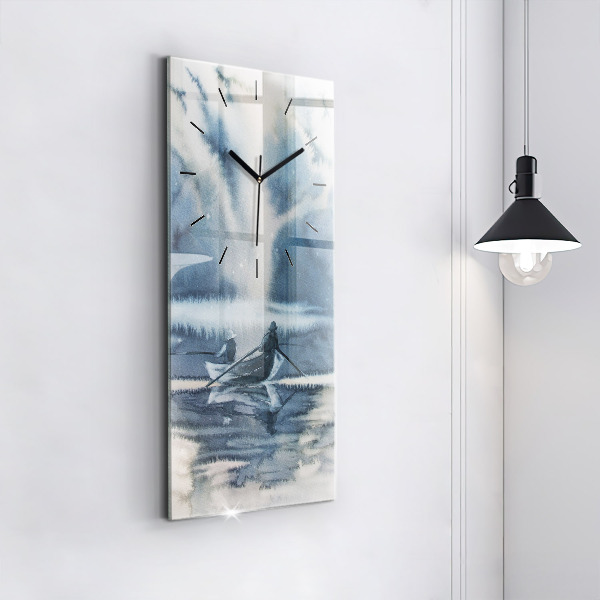 Téglalap alakú üvegóra Téli Łódka-tó