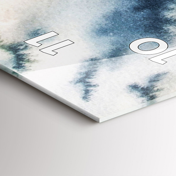 Téglalap alakú üvegóra Téli Łódka-tó