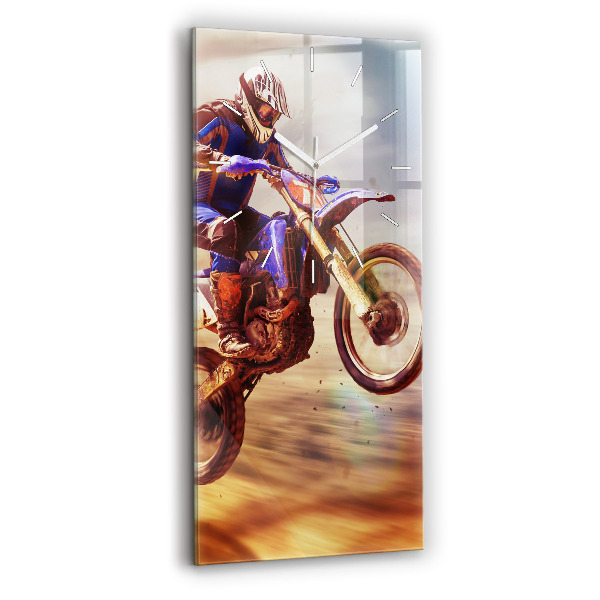 Téglalap alakú üvegóra Motocross Enduro