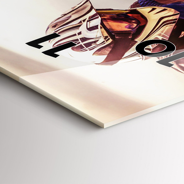 Téglalap alakú üvegóra Motocross Enduro