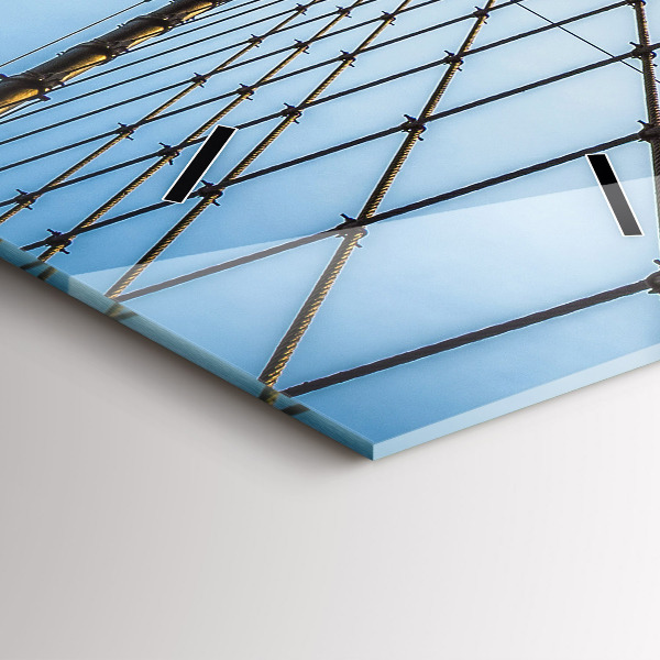 Téglalap alakú üvegóra Brooklyn Bridge NYC