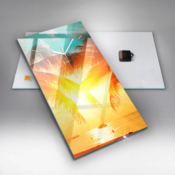 Téglalap alakú üvegóra Nyaralás Pihenés Nyár