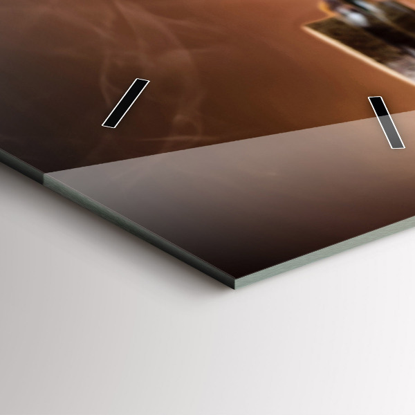 Téglalap alakú üvegóra Olaszország kulináris szíve