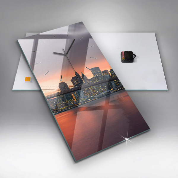 Téglalap alakú üvegóra New York East River