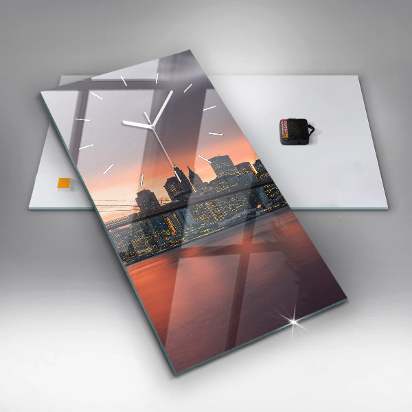 Téglalap alakú üvegóra New York East River