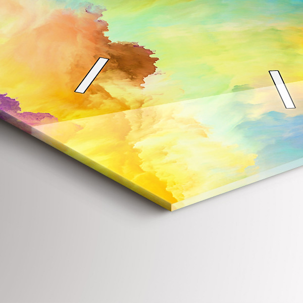 Téglalap alakú üvegóra Fraktál textúra