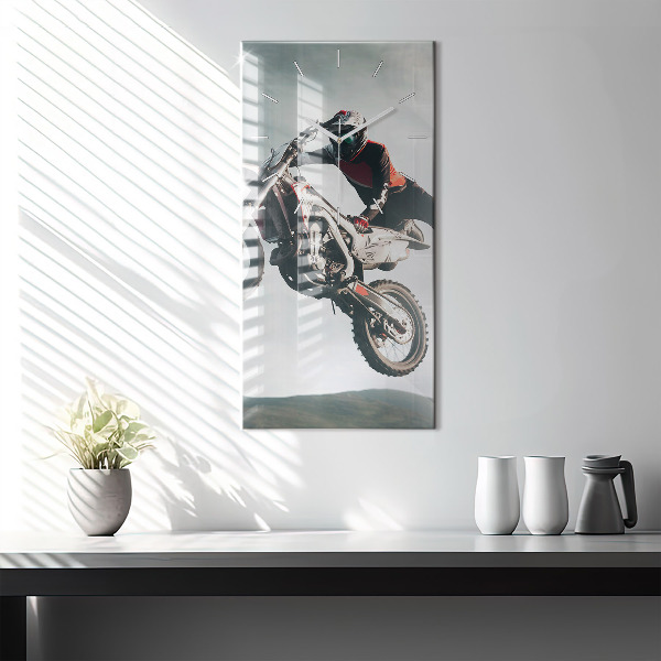 Téglalap alakú üvegóra Motoros stílusú adrenalin