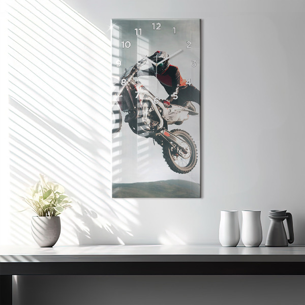 Téglalap alakú üvegóra Motoros stílusú adrenalin