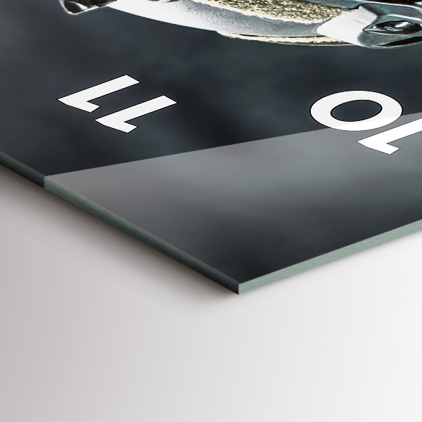 Téglalap alakú üvegóra Katona fegyverrel