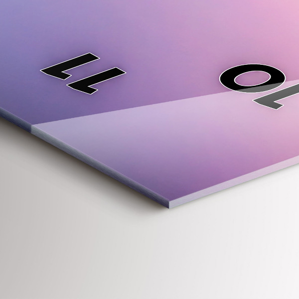 Téglalap alakú üvegóra Naplemente Maldív-szigetek