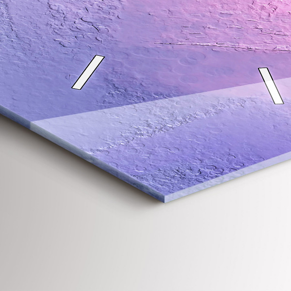 Téglalap alakú üvegóra Tengeri tájkép