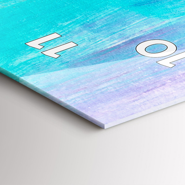 Téglalap alakú üvegóra Felhőkarcoló absztrakció