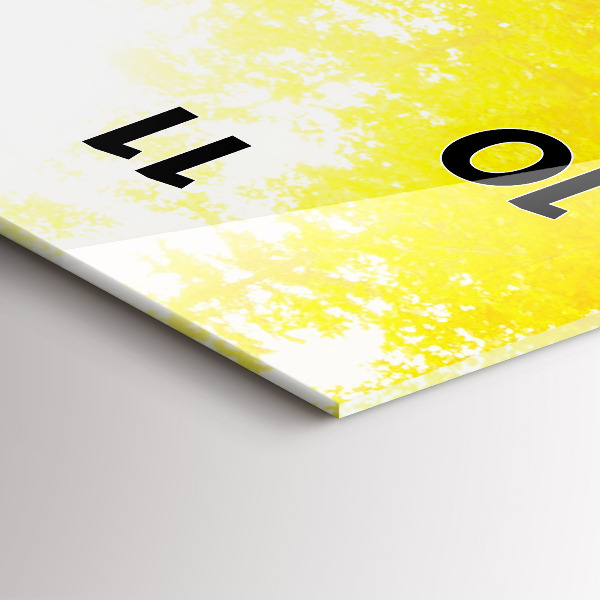 Téglalap alakú üvegóra Kilátás a vízesésre