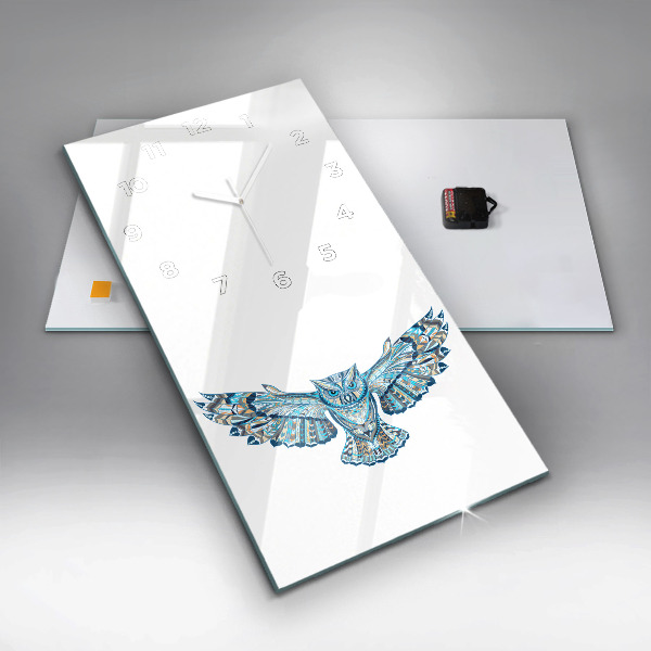 Téglalap alakú üvegóra Bagoly repülés közben