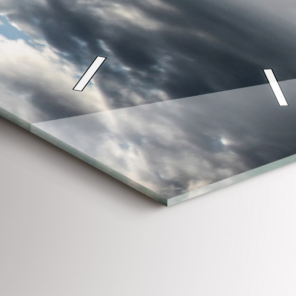 Téglalap alakú üvegóra Gondola Velencében