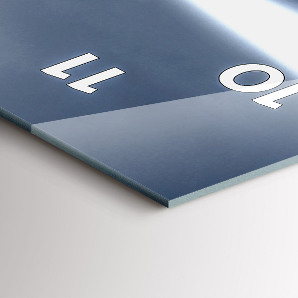 Téglalap alakú üvegóra Világítótorony