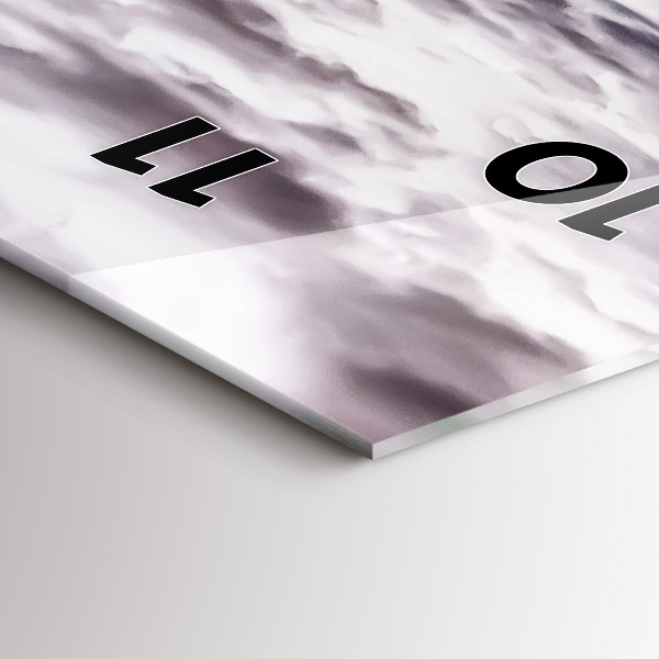 Téglalap alakú üvegóra Route 66 USA